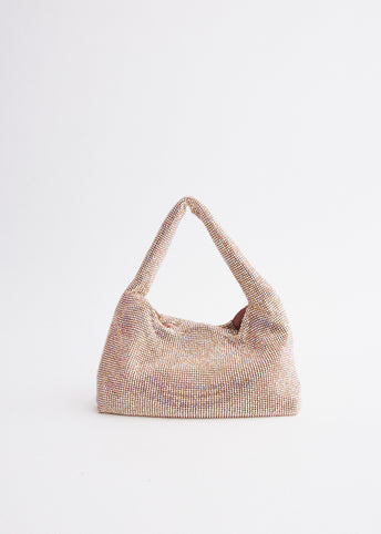 Mini Crystal Mesh Armpit Bag