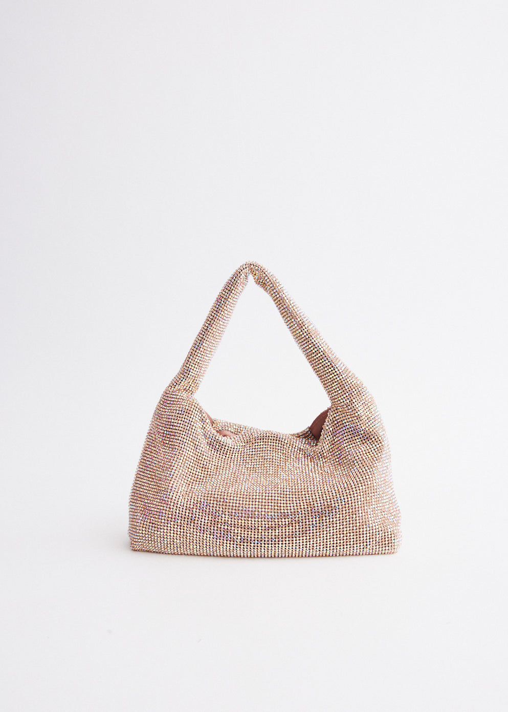 Mini Crystal Mesh Armpit Bag