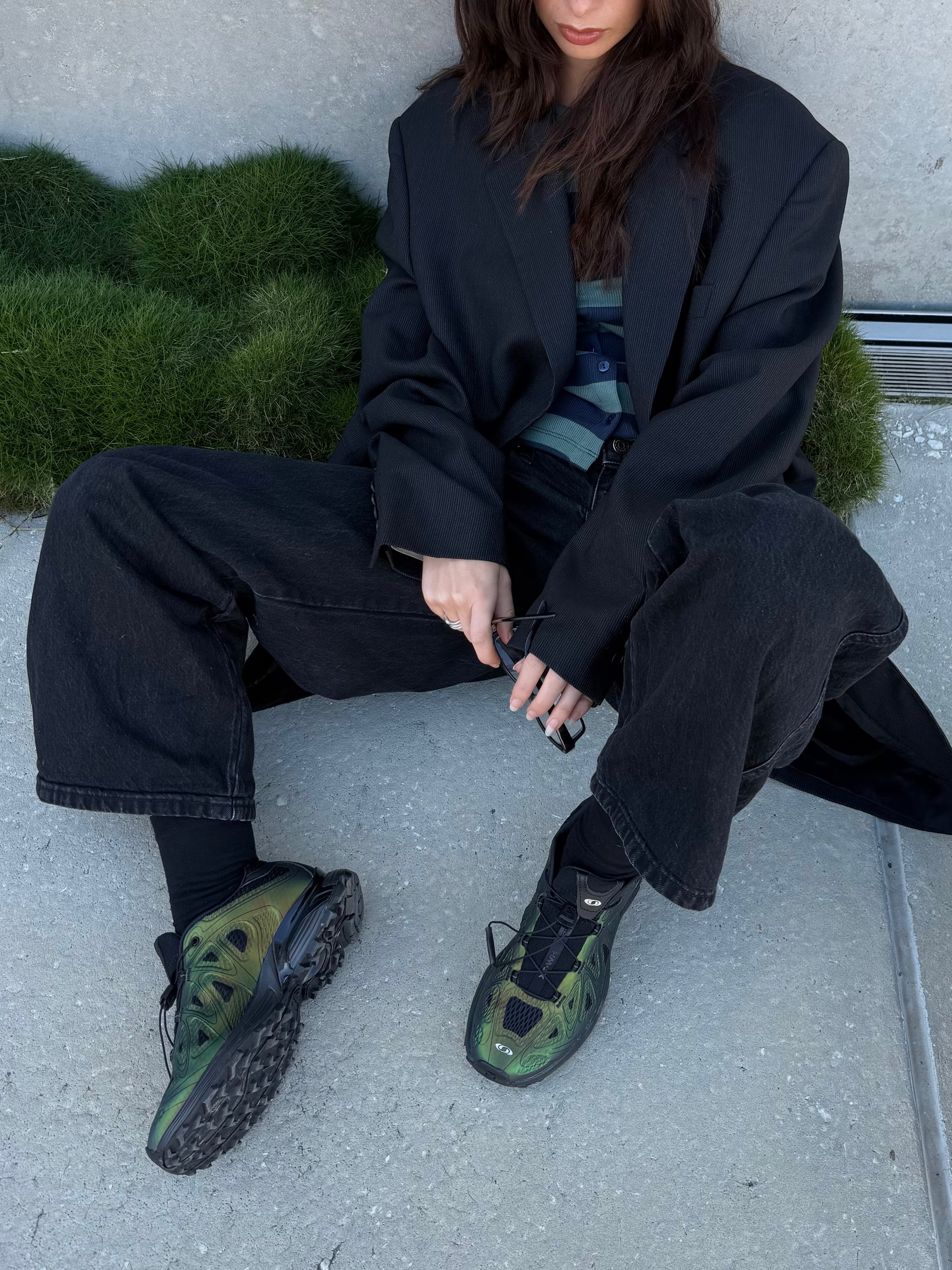 XT-Whisper Void 'Iridescent Green' Sneakers