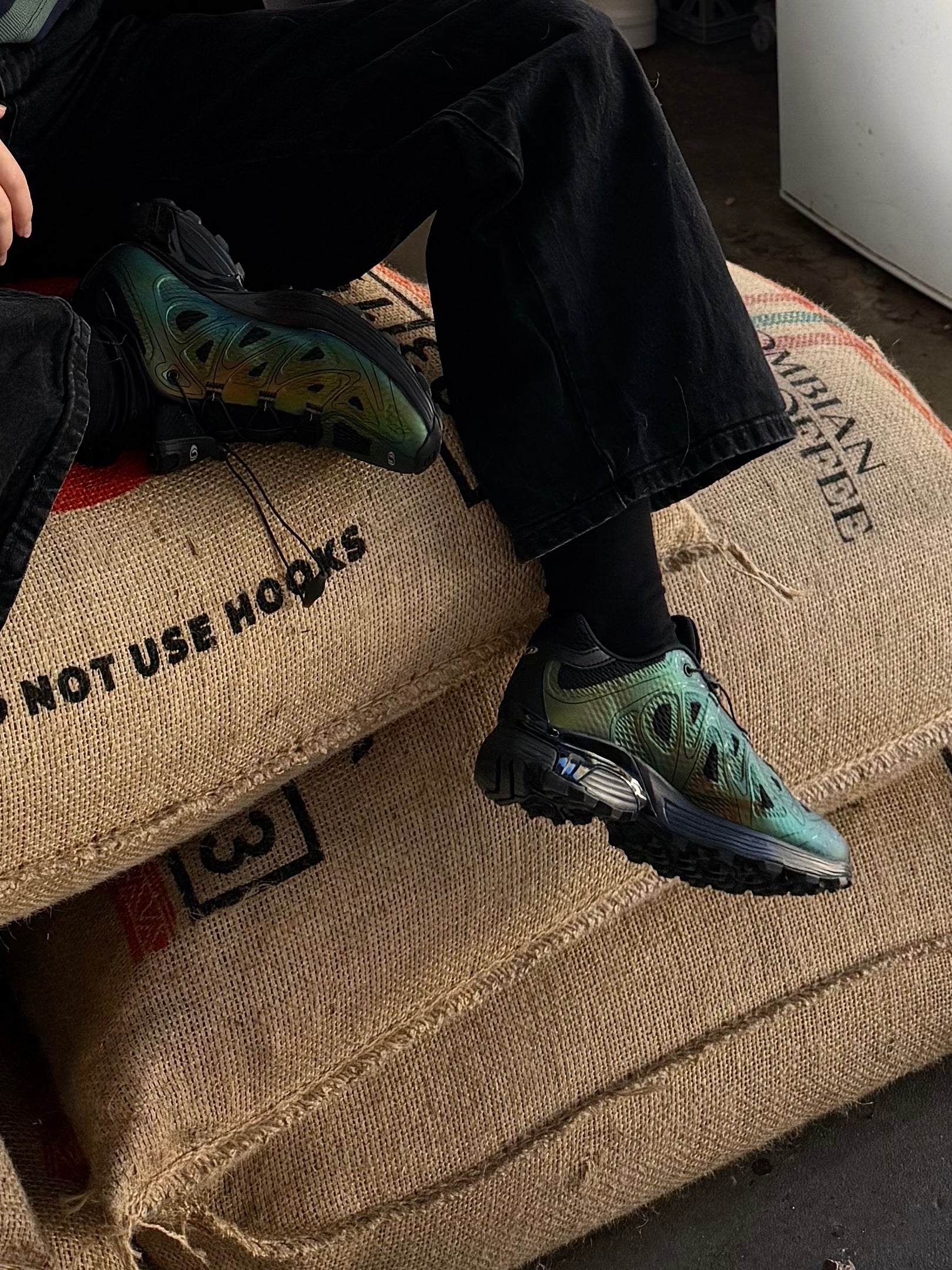 XT-Whisper Void 'Iridescent Green' Sneakers