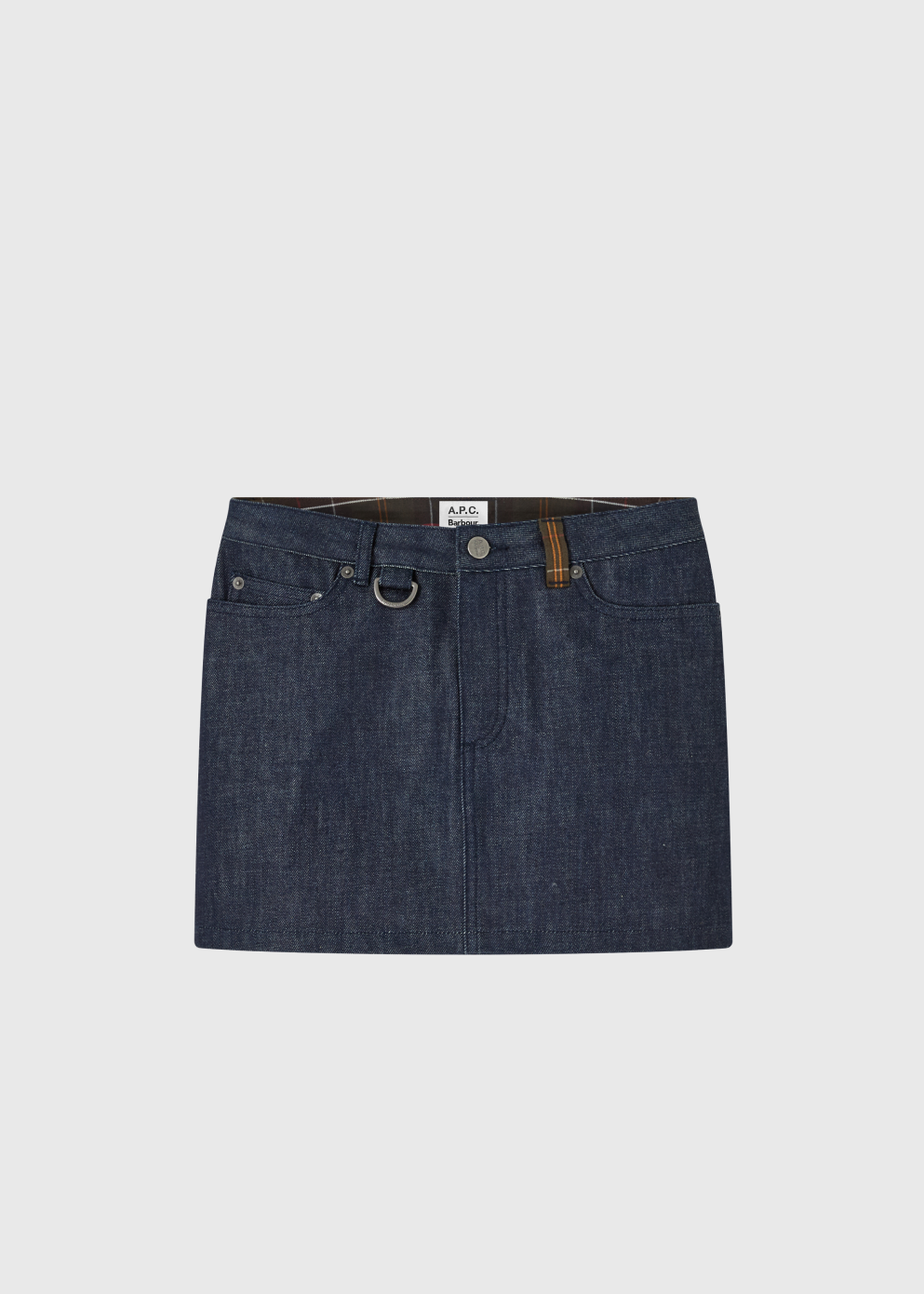 x Barbour Denim Mini Skirt