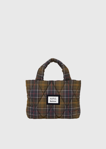 x Barbour Tartan Quilted Mini Crossbody Bag