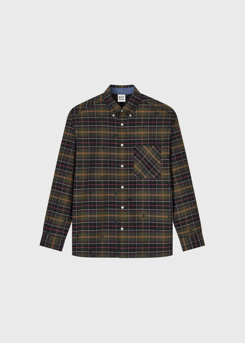 x Barbour Monogram Tartan Shirt
