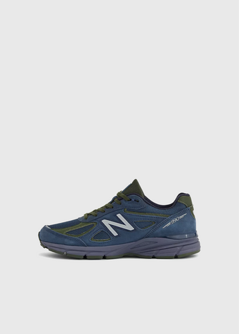 MADE in USA 990v4 'Navy' Sneakers