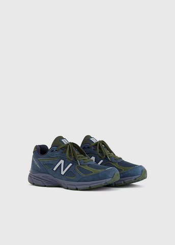 MADE in USA 990v4 'Navy' Sneakers