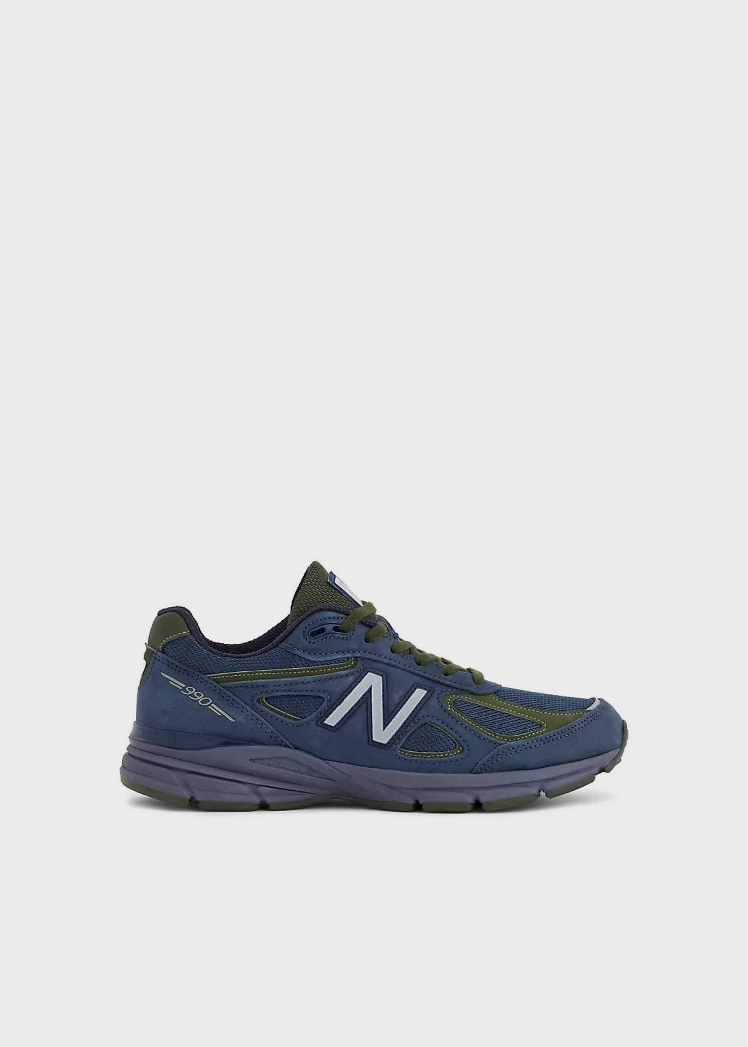 MADE in USA 990v4 'Navy' Sneakers