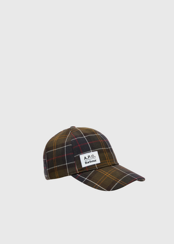 x Barbour Tartan Cap