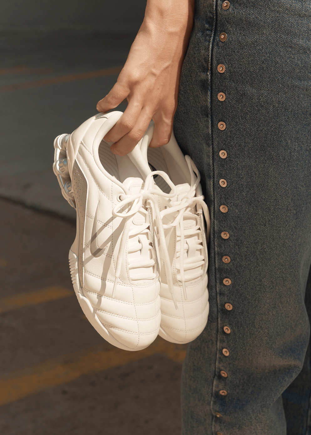 Women's Total 90 Shox Magia 'Sail' Sneakers