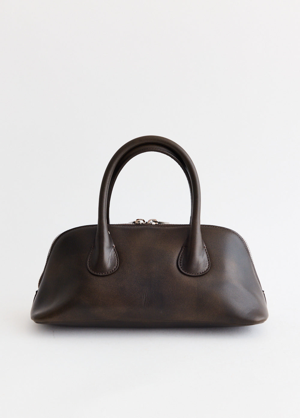 [OSOI] ZIP BROCLE MINI BAG ☆送料込☆ Tan Zip Brocle Mini Bag by OSOI on Sale