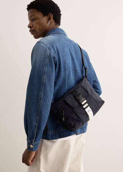 apc leather sling backpack Trek Shoulder Bag