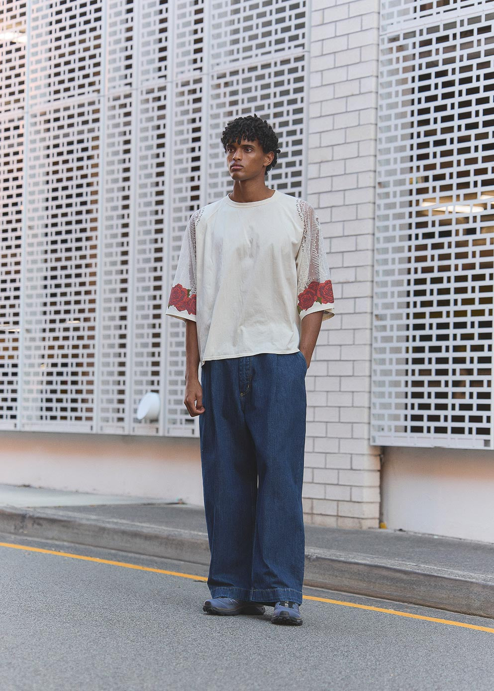 XT-6 Shadow 'Blue Nights Grisaille' Sneakers