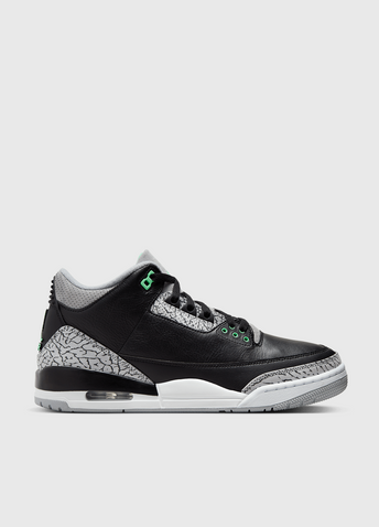 Retro jordans green on sale