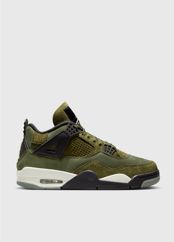 Air Jordan 4 Retro 'Craft Olive' Sneakers
