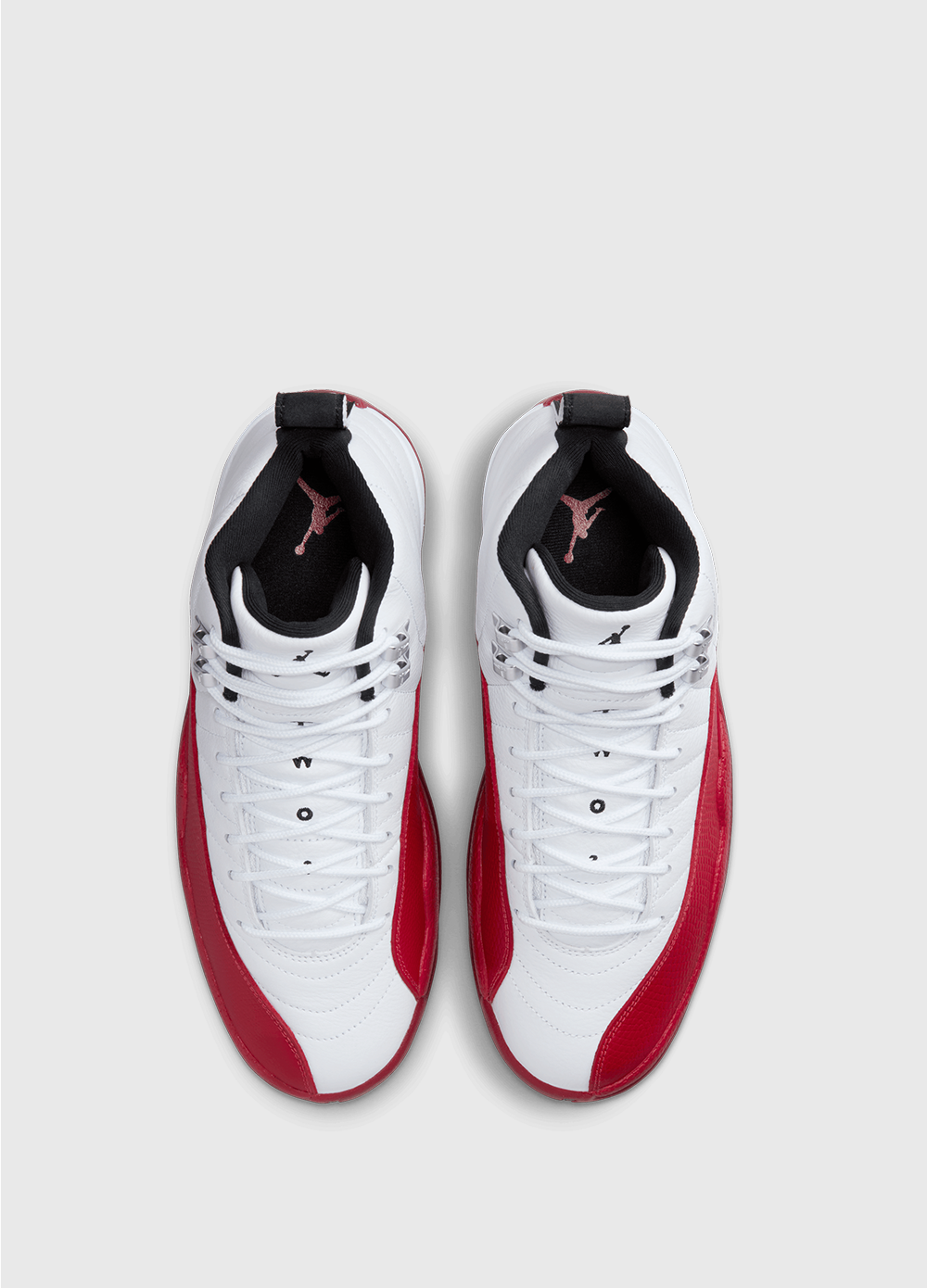 Red white jordan sales 12s