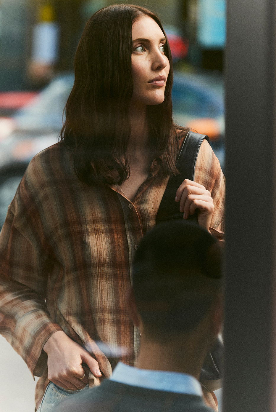 Diver Sheer Check Shirt