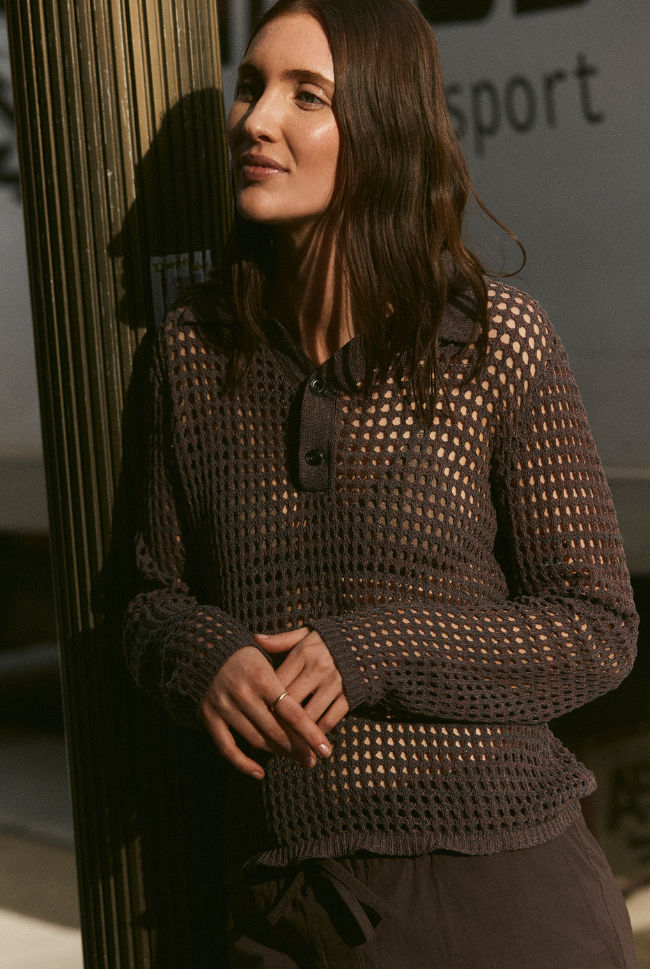 Palefire Long Sleeve Polo