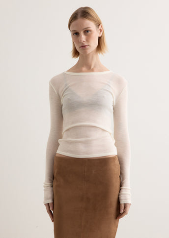 Baby Wool Long Sleeve Top