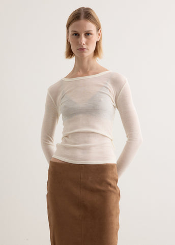 Baby Wool Long Sleeve Top