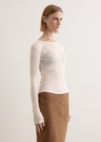 Baby Wool Long Sleeve Top