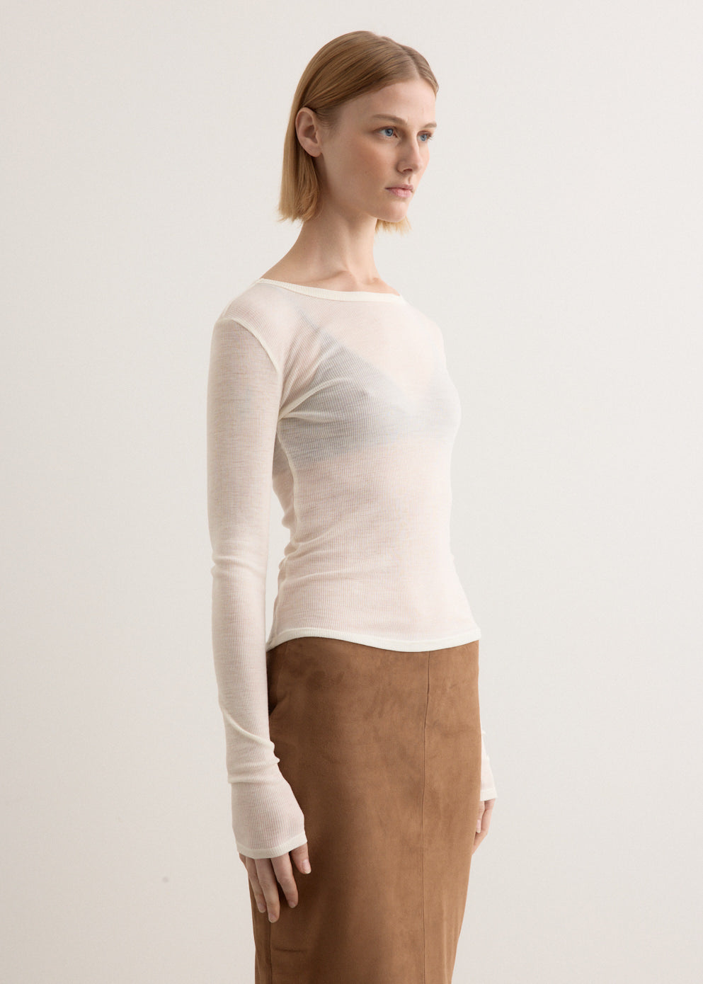 Baby Wool Long Sleeve Top