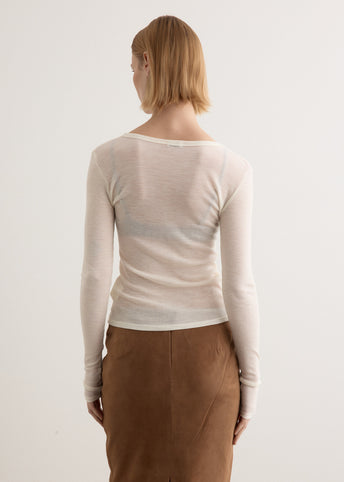Baby Wool Long Sleeve Top