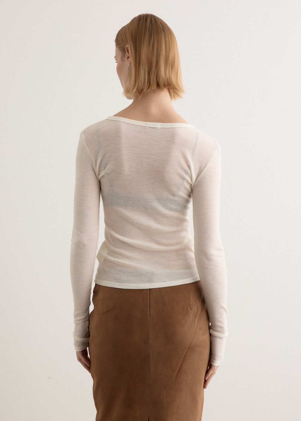 Baby Wool Long Sleeve Top