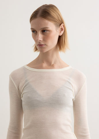 Baby Wool Long Sleeve Top