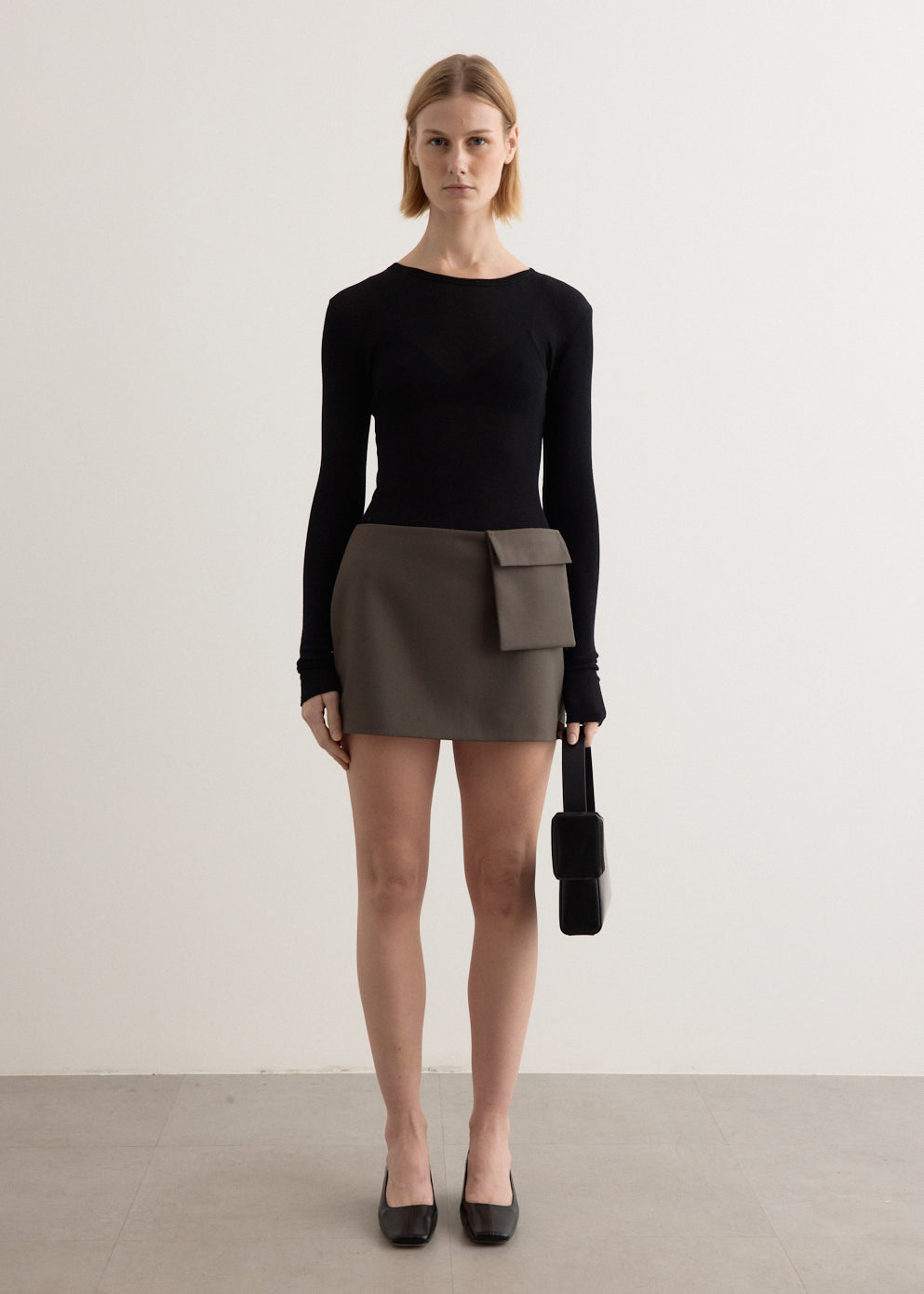 Utility Pocket Mini Skirt