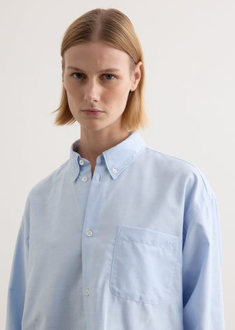Sophia Button Down Logo Shirt