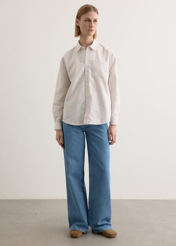 Sophia Button Down Logo Shirt