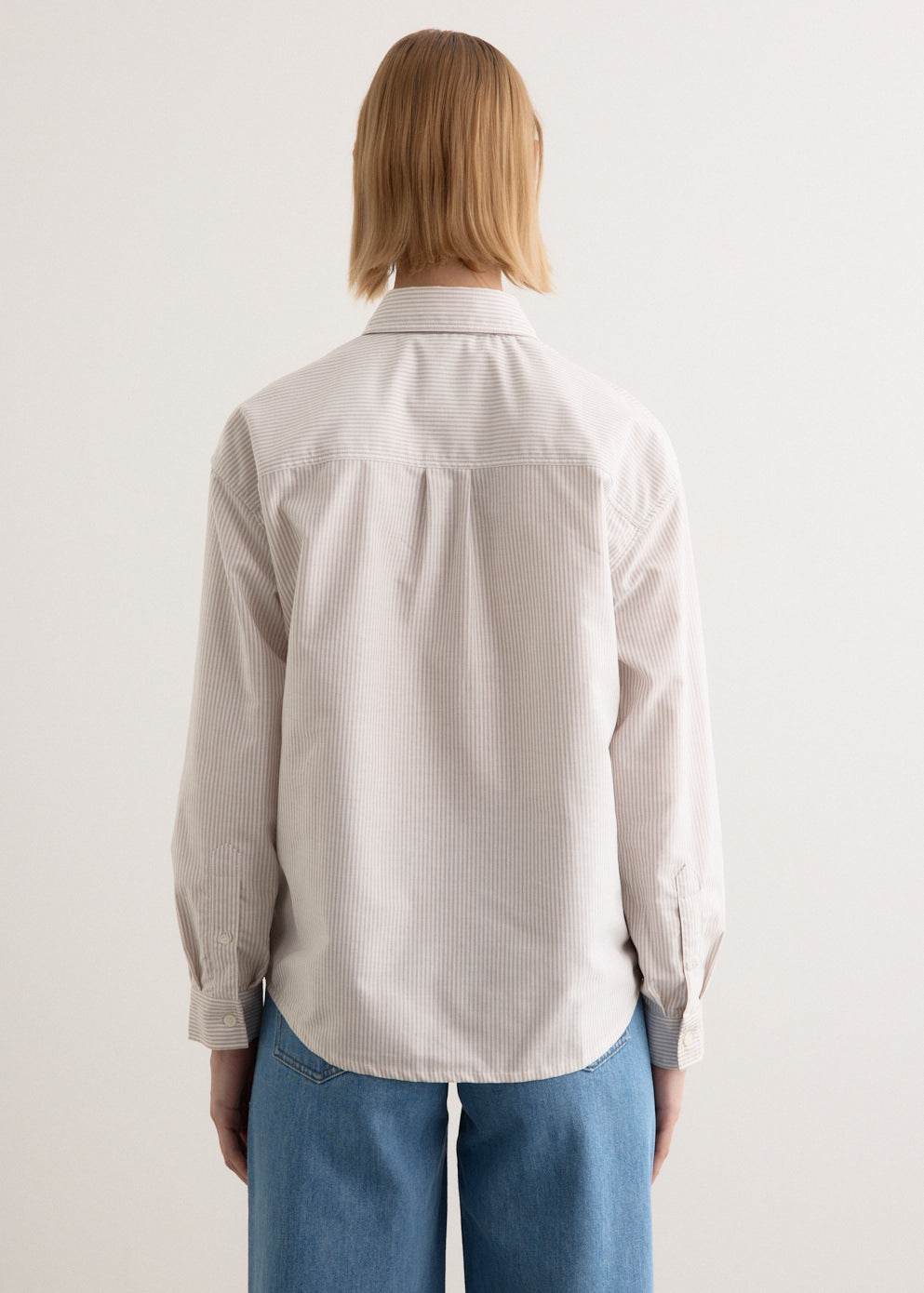 Sophia Button Down Logo Shirt
