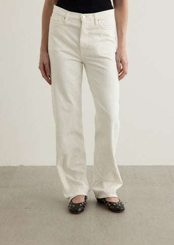 Twisted Seam Denim Jeans