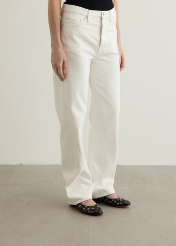 Twisted Seam Denim Jeans