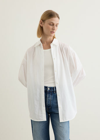 Oversized Striped Shirt