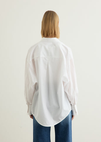 Oversized Striped Shirt