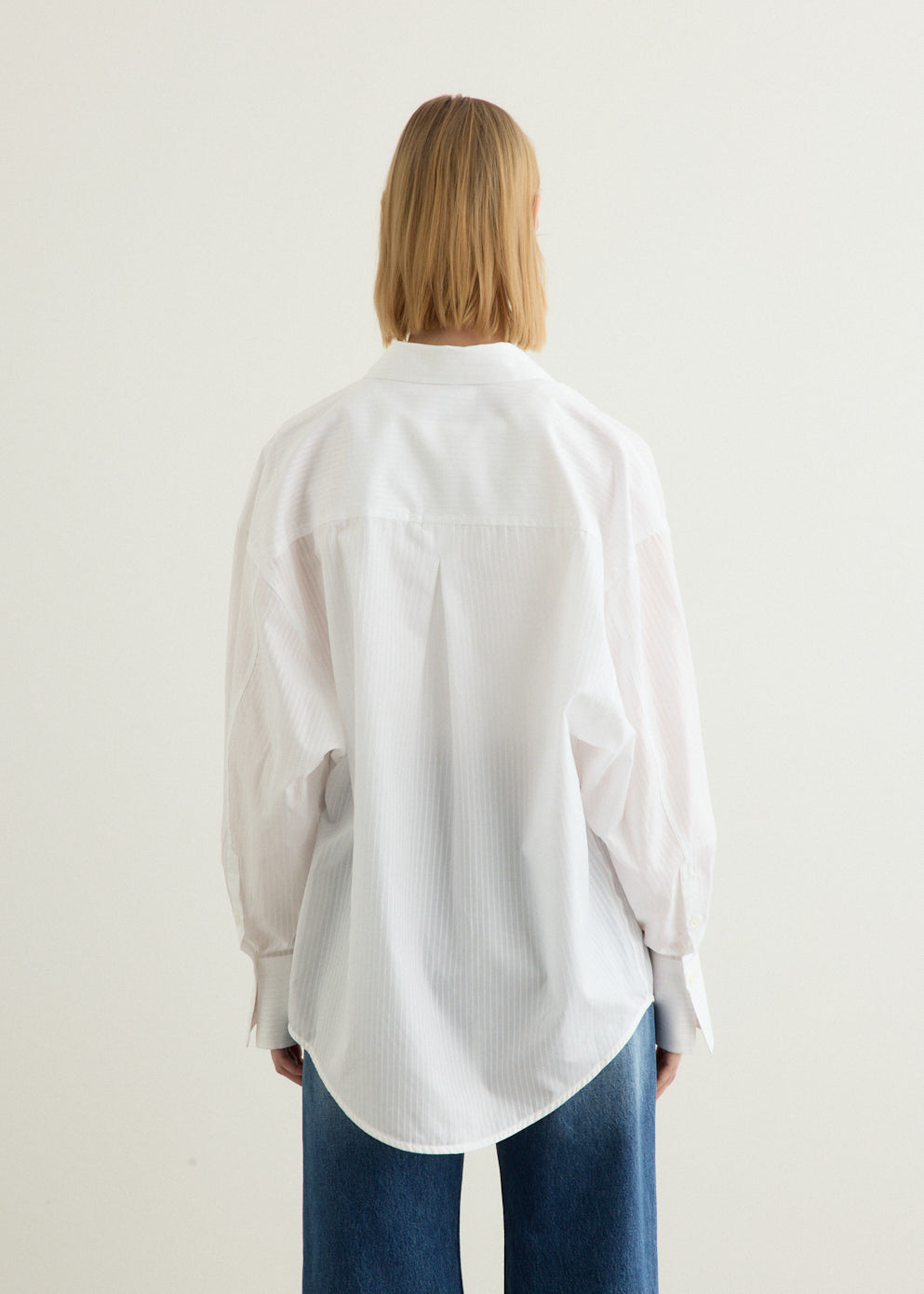 Oversized Striped Shirt