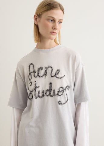 Tinsel Logo Double Sleeve T-Shirt