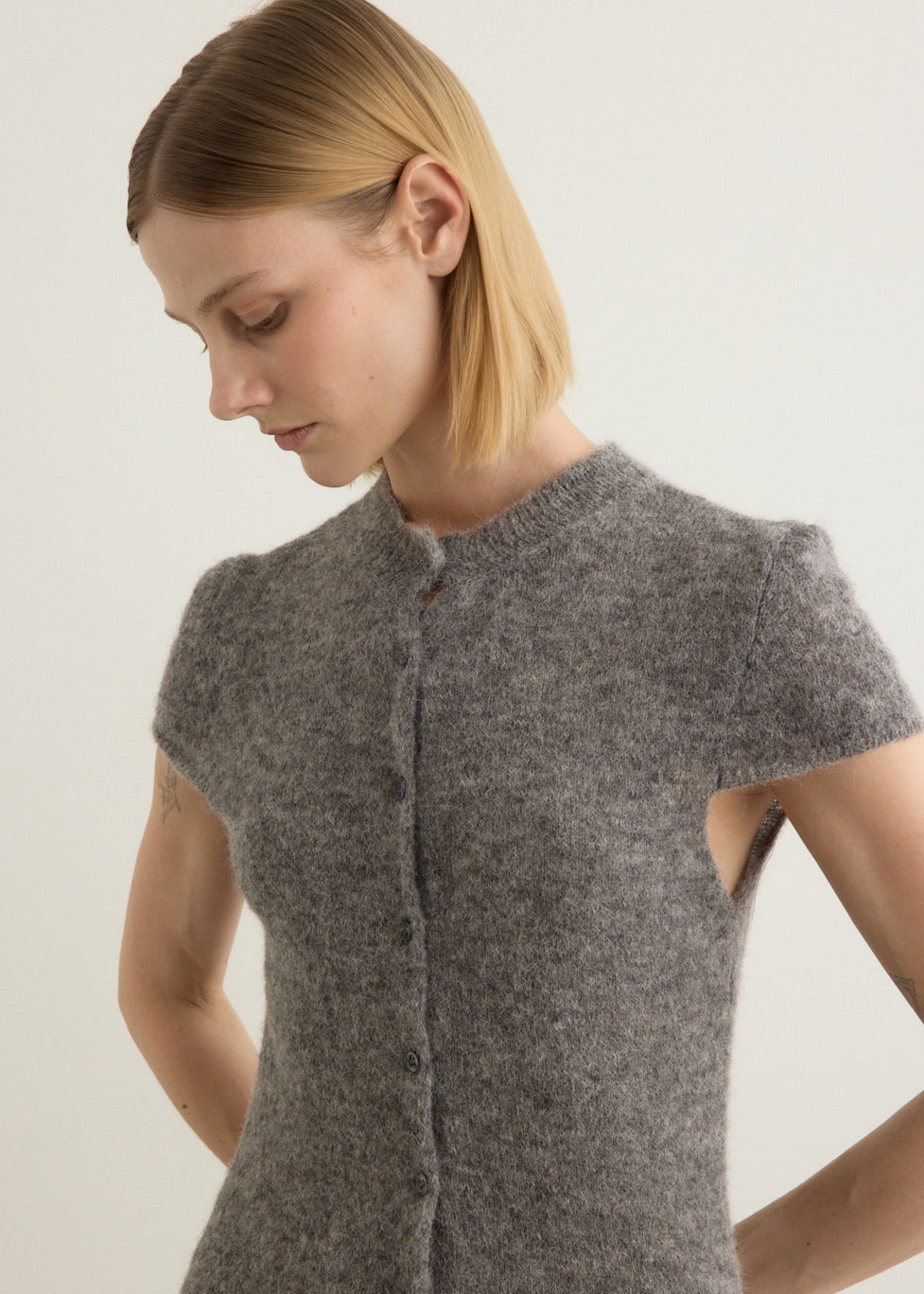 Refian Short Sleeved Cardigan