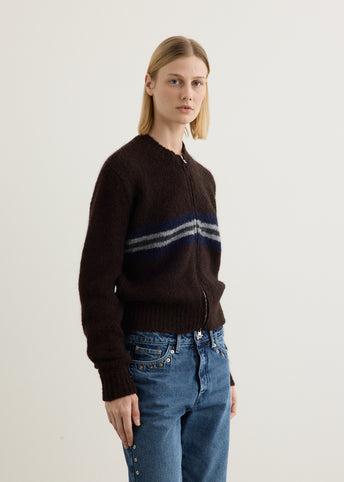 Penalti Zip Cardigan