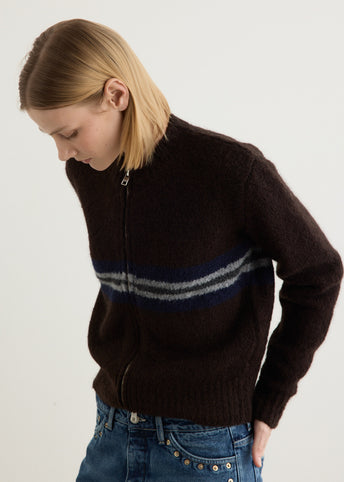 Penalti Zip Cardigan