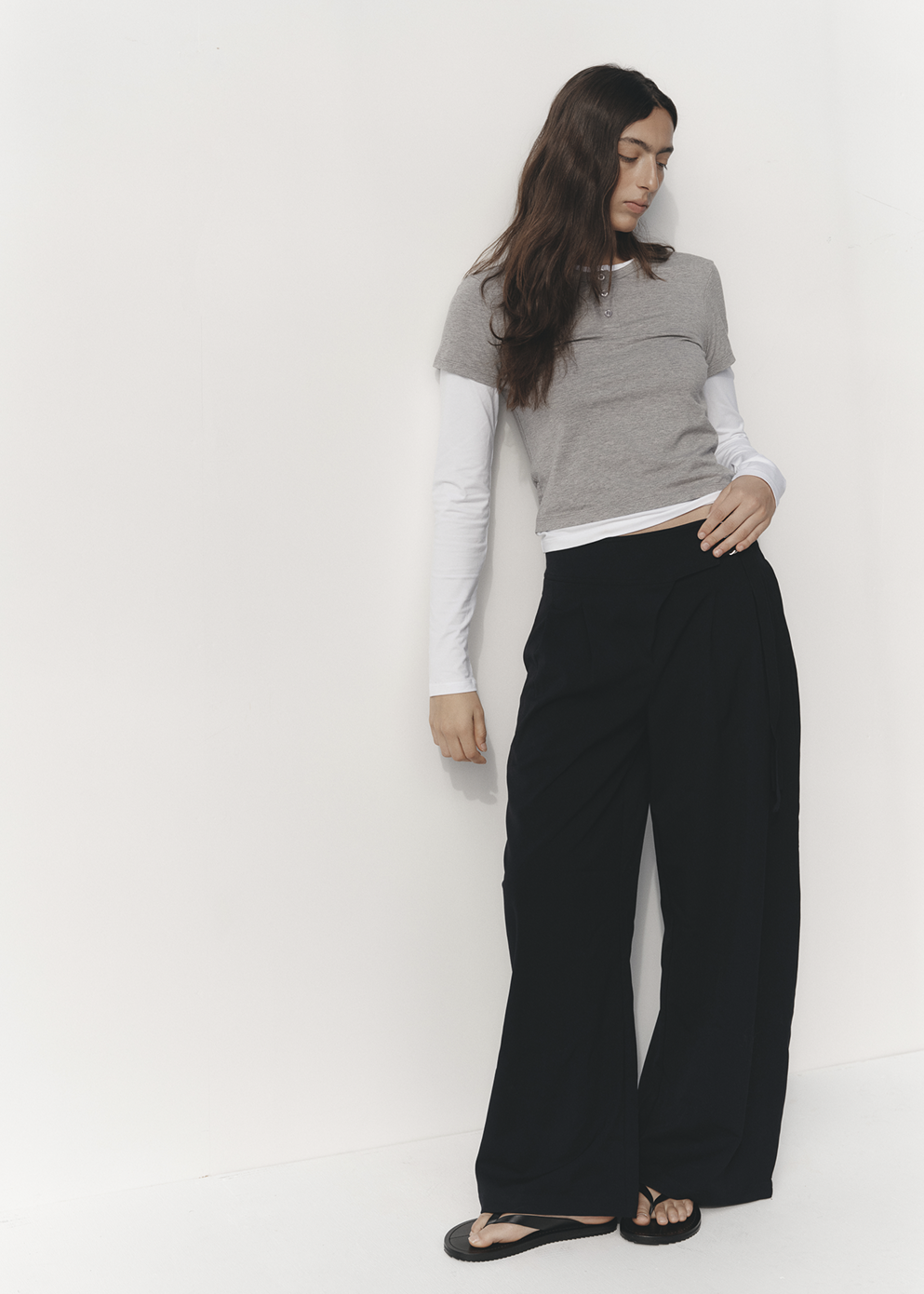 Dolio Curved Tie Pants