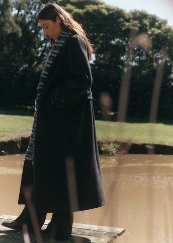 Dawn Wool Trench Coat