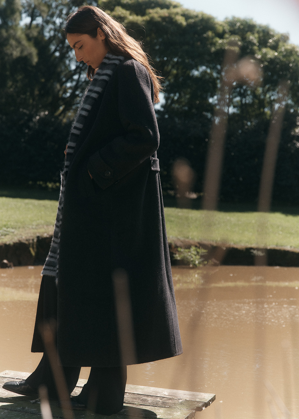 Dawn Wool Trench Coat