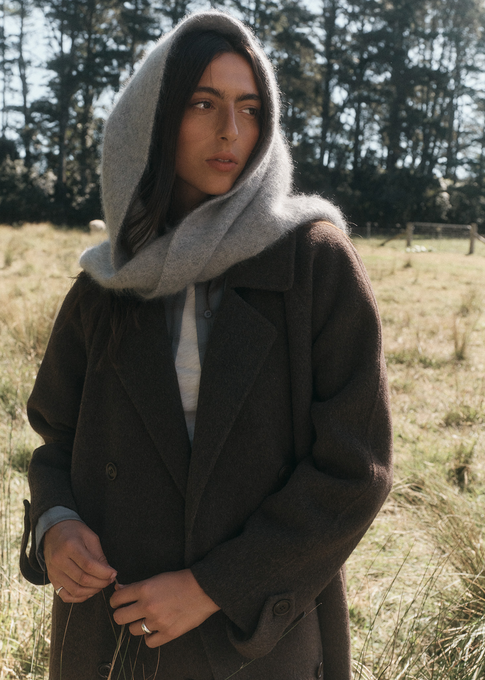 Dawn Wool Trench Coat