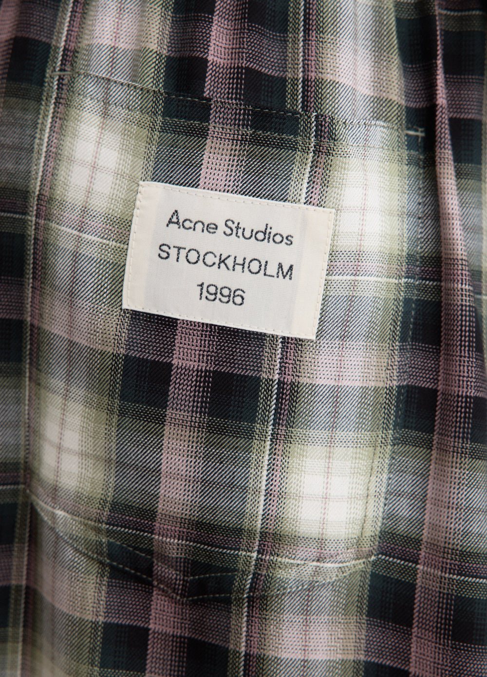 Sip Check Flannel Long Skirt