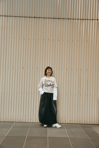 Tinsel Logo Double Sleeve T-Shirt