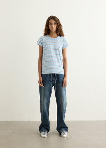 Phoebe Drawstring Wide Jeans