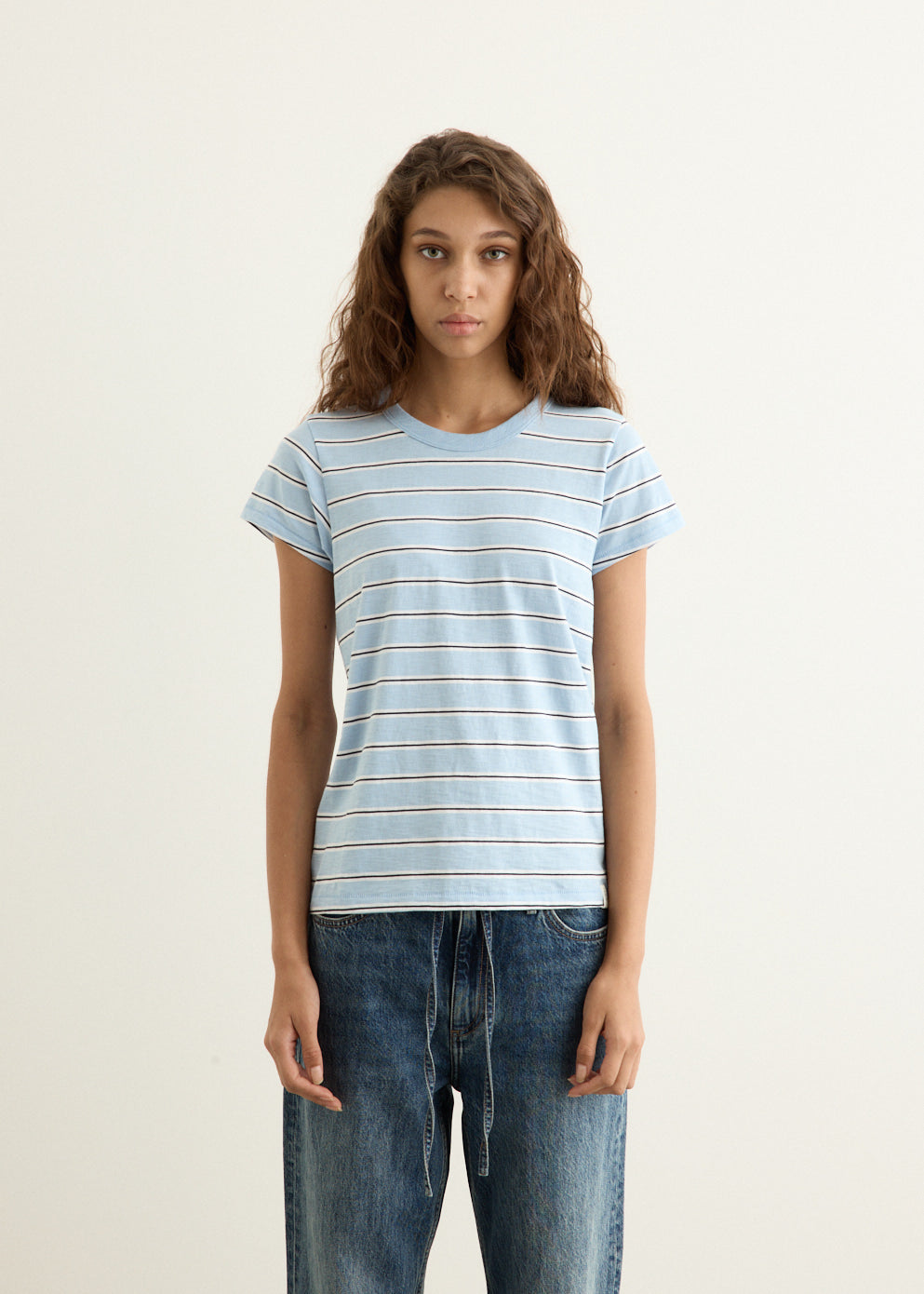 Slub Stripe T-Shirt