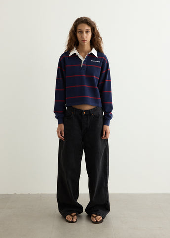 Serif Logo Rugby Polo