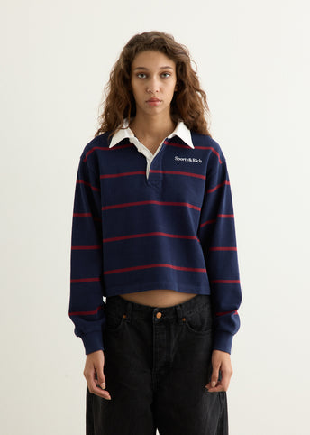 Serif Logo Rugby Polo